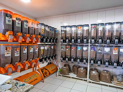 Rações a granel