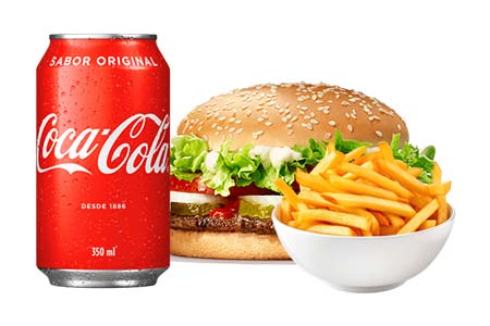 combo 2 lanche e refri