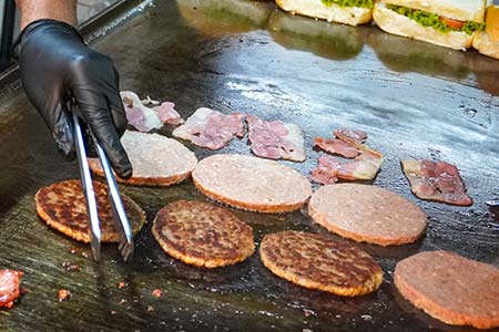 lanche com hambúrguer artesanal lanche com hambúrguer artesanal