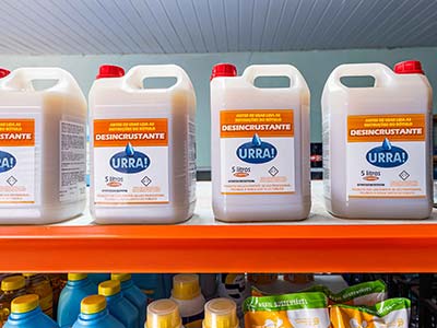 Desinscrutante Urra 1 Litro - Uso industrial Desinscrutante de uso industrial