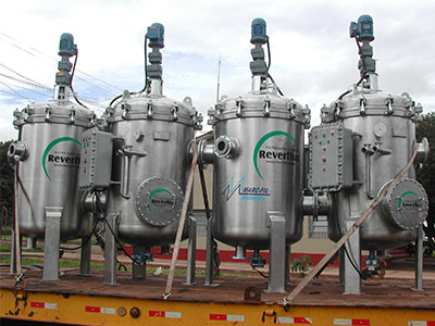 Filtro auto limpante Reverflux Filtro industrial autolimpante Reverflux