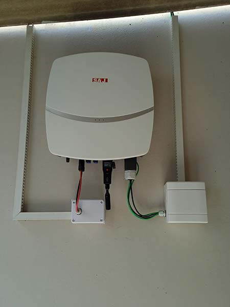 inversor solar saj