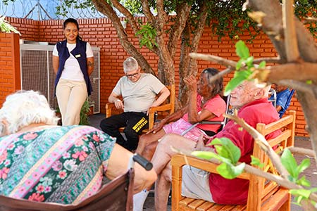 Área externa do Residencial Betel