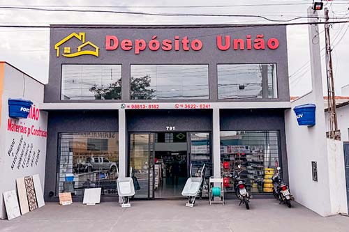 Fachada do Depósito União Fachada do Depósito União em Araçatuba