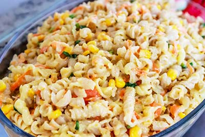 salada de macarrão salada de macarrão