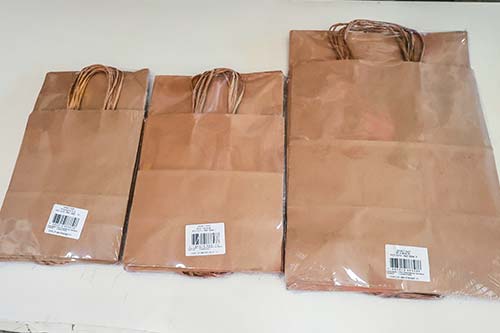 Sacolas de papel kraft Sacolas de papel kraft