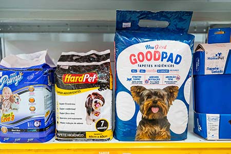 Produtos para higiene de pets