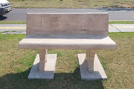 banco de jardim em cimento com encosto banco de jardim em cimento com encosto