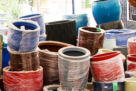 vasos de polietileno e fibra de vidro vasos de polietileno e fibra de vidro