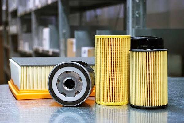 Troca de filtros automotivos