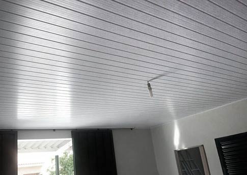 Forro de PVC Detalhe de forro de PVC