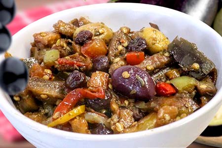 Salada de berinjela salada de berinjela
