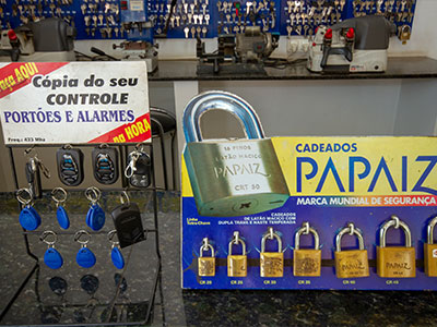 Cópia de controles e alarmes