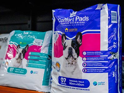 Tapete higiênico para cães