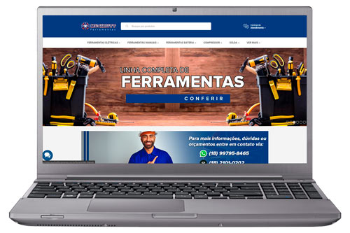 Loja virtual da Muchiutt Ferramentas loja virtual