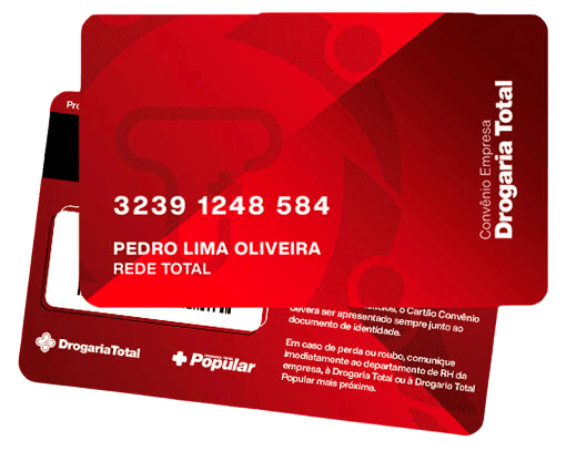 Cartão Drogaria Total Cartão Drogaria Total e cartão Convênio Empresa