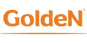 Golden Logo da marca de ração Golden