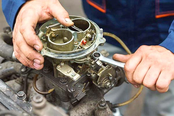 Manutenção do carburador