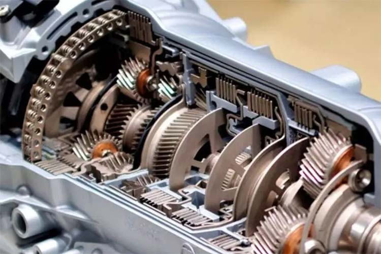 Componentes internos de um câmbio automático