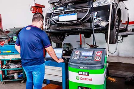 Troca de óleo da transmissão automática Troca de óleo da transmissão automática