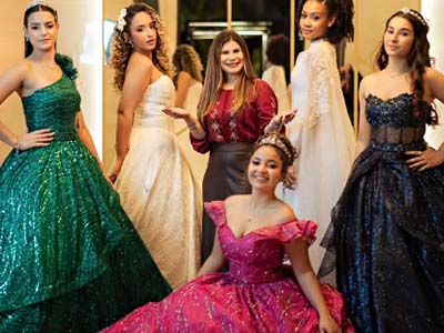 Modelos para diferentes celebrações