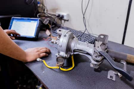 Direção elétrica para linha leve Avaliação de direção elétrica para veículo de linha leve