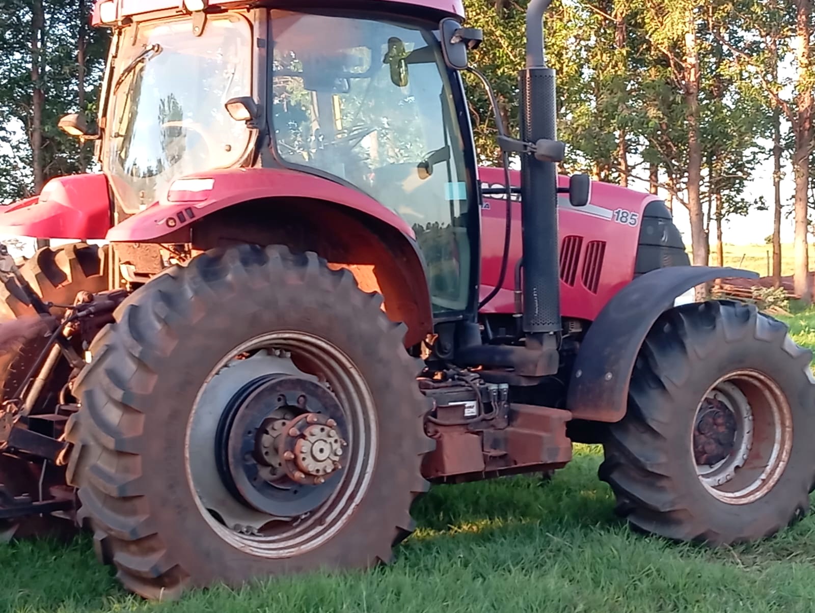 Manutenção de trator Case IH Trator Case IH para manutenção