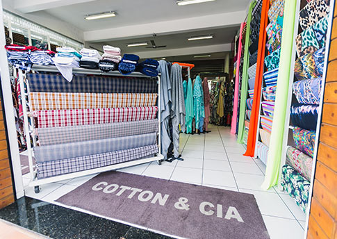 Loaded main land graduate School Cotton & Cia Malhas e Tecidos em Presidente Prudente - SP - Vila Industrial  | Lojas de Tecidos