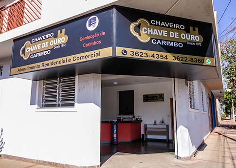 Chaveiro Chave de Ouro