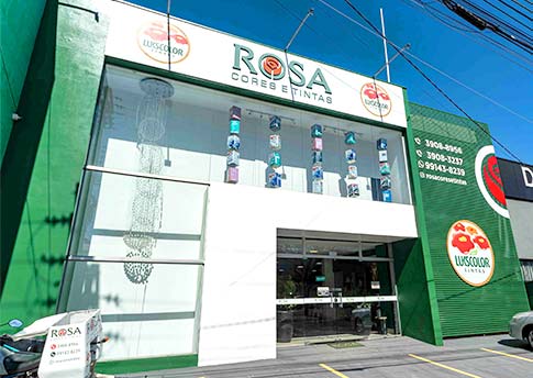 Rosa Cores e Tintas