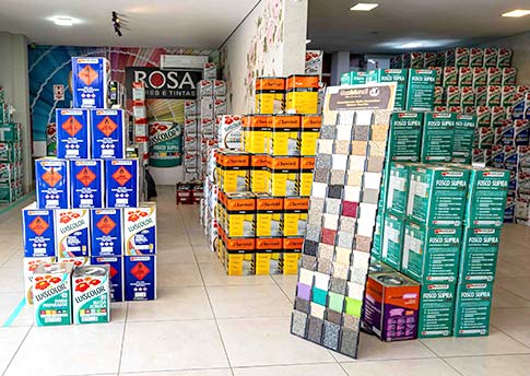 Rosa Cores e Tintas