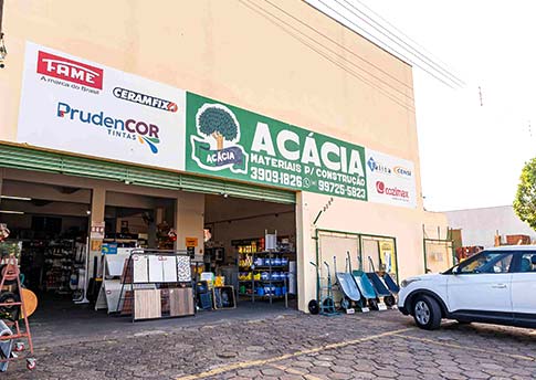 Acácia Material para Construção