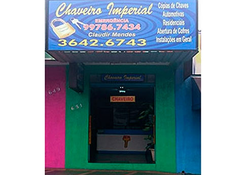 Chave Chaveiro Imperial Birigui